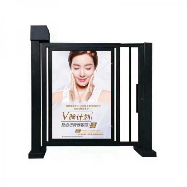 小区人行通道门,铁艺自动平开门,小区刷卡门禁,电动铁艺平移门,深州人行通道门厂家
