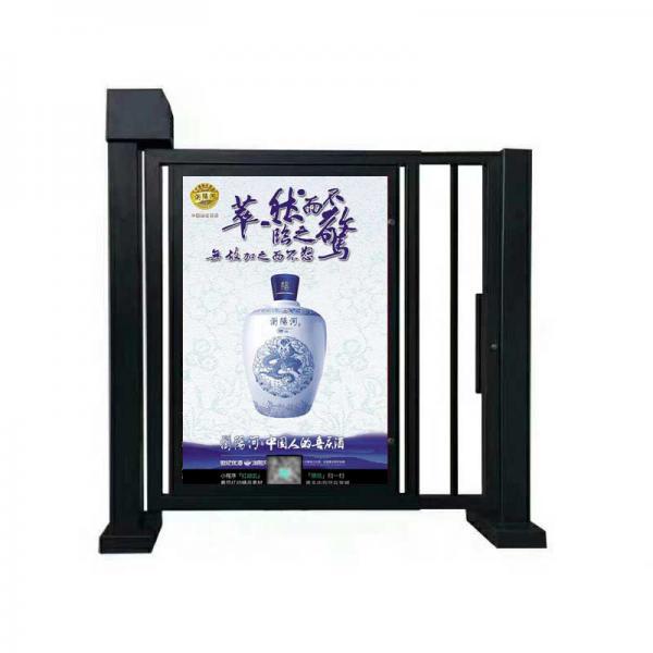 蓟县人行通道门厂家，小区人行通道门,铁艺自动平开门,小区刷卡门禁,电动铁艺平移门