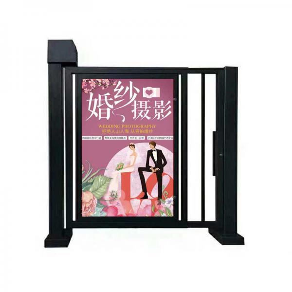 天津人行通道门厂家，小区人行通道门,铁艺自动平开门,小区刷卡门禁,电动铁艺平移门