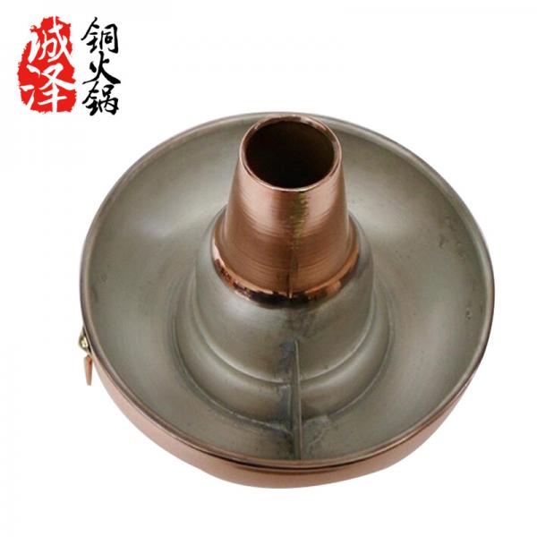  煤气天然气火锅 加厚老北京纯铜汽锅鸳鸯锅燃气锅 铜火锅 铜火锅批发
