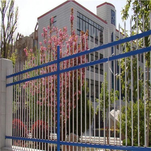 青岛锌钢护栏 围墙护栏 隔离围栏 户外庭院护栏 小区阳台 别墅围墙栅栏 华一护栏