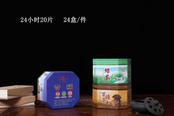 绿茶 奇楠 百年檀香（24小时20片）