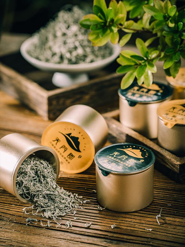 天门郡黄酮茶小罐特级莓茶张家界野生龙须霉茶送礼富硒高品质藤茶