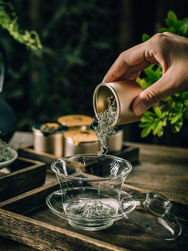 天门郡黄酮茶小罐特级莓茶张家界仿野生龙须茶送礼富硒高品质藤茶