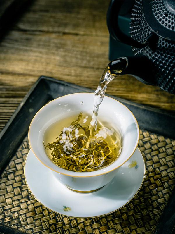 天门郡黄酮茶40g张家界特级+级莓茶土家解酒护龙须肝花茶送礼盒装