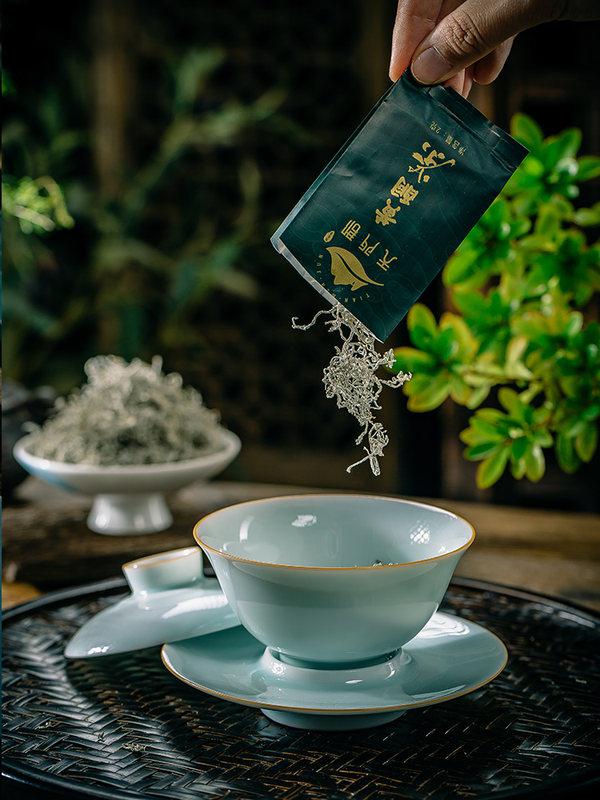 天门郡黄酮茶张家界特级芽尖长寿仿野生莓茶特级茶礼盒装来凤藤茶