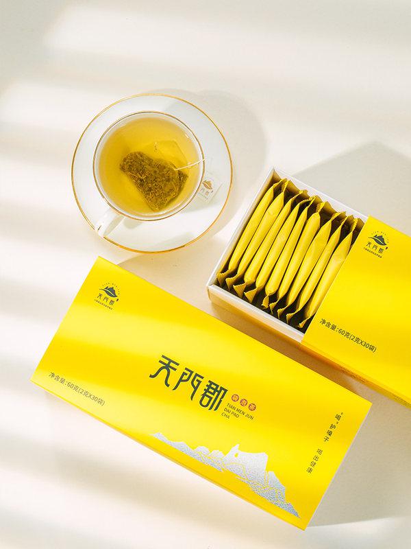 天门郡莓茶龙须袋泡茶30包/盒张家界特产代用茶霉茶茶包便携装