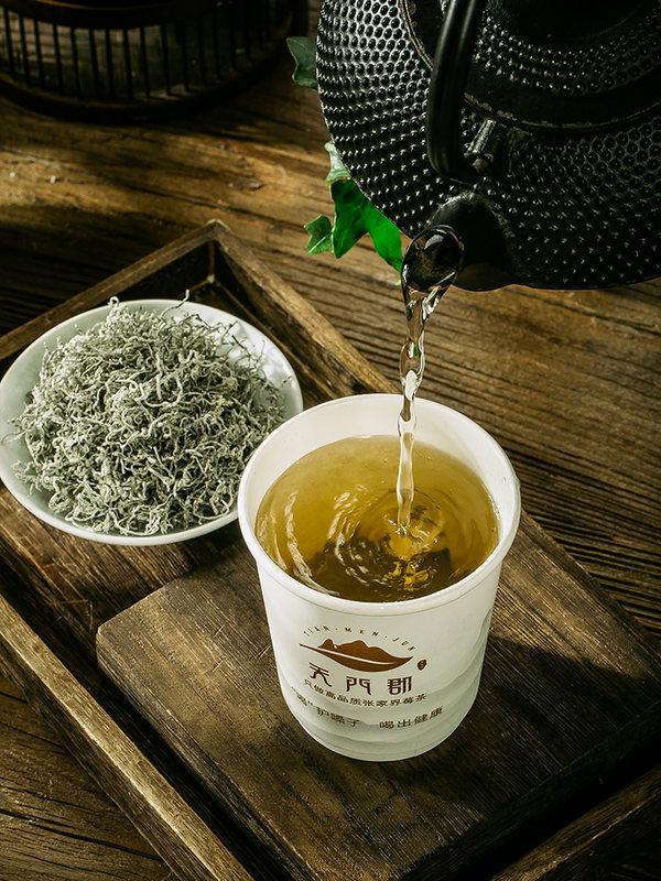 天门郡高端杯中莓茶便捷办公待客茶张家界莓茶清火解酒仿野生藤茶